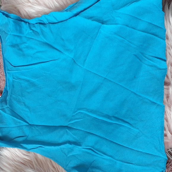 Brand New SUPERMAN LOGO Ladies CUT-OFF TANK TOP -S - Picture 2 of 4